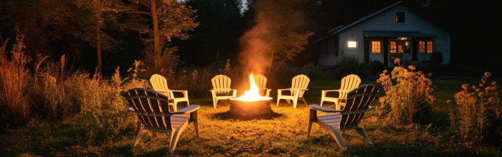 Feuerstelle im Garten Sicherheitstipps
