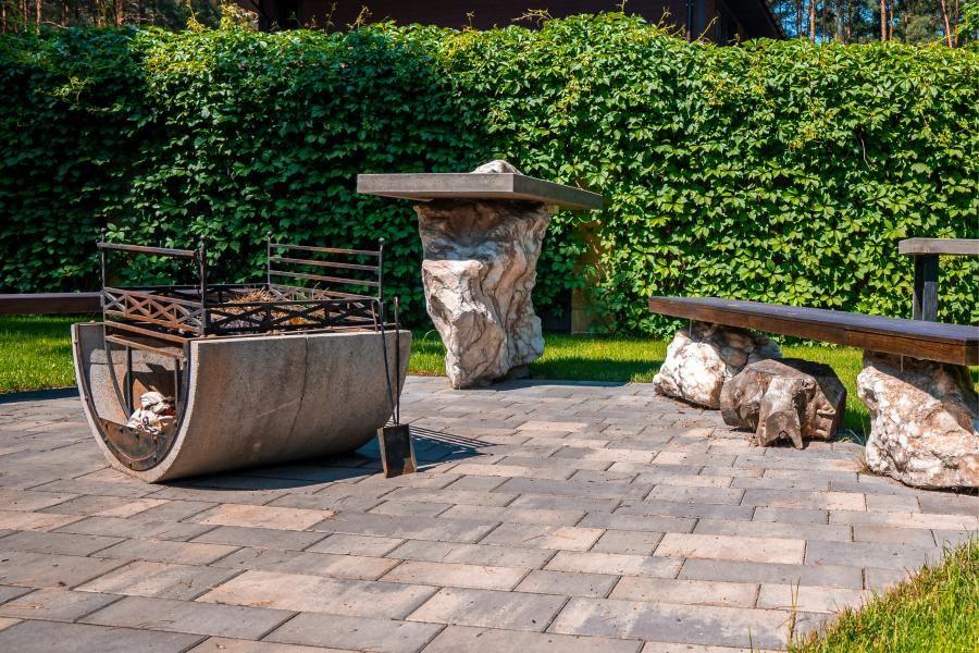 Zu sehen ist das Beitragsbild 3 für den Beitrag: Feuerstelle im Garten selber bauen