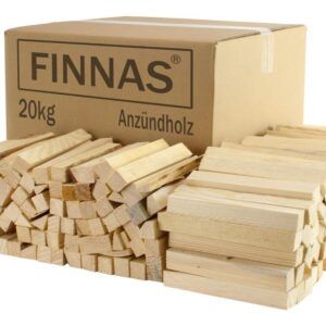 Zu sehen ist das Produktbild 1 für: FINNAS 20kg Anfeuerholz