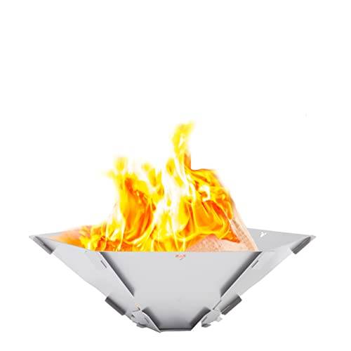 Zu sehen ist das AZ-Produktbild zu folgendem Produkt: FENNEK Hexagon. Mobile, demontierbare und steckbare Feuerschale aus Edelstahl.