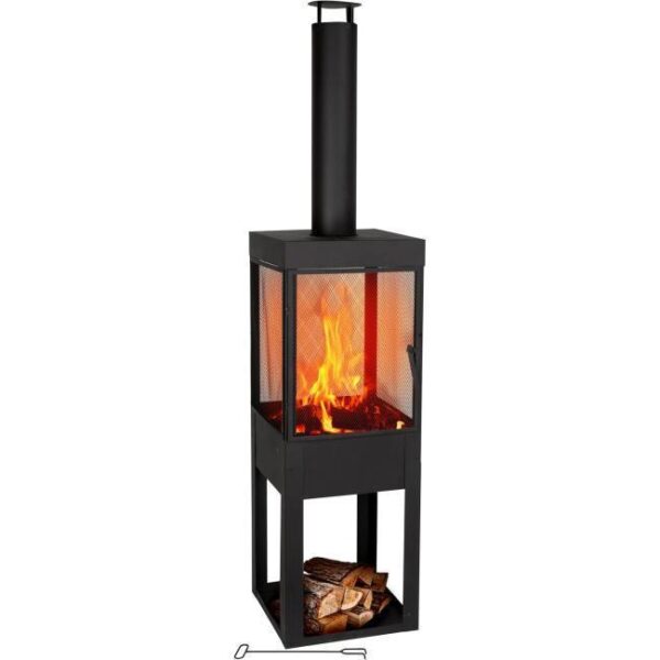 Es ist das Produktbild 1 für das folgende Produkt zu sehen: BBQ Collection Terrassenofen Fireplace