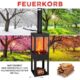 Es ist das Produktbild 3 für das folgende Produkt zu sehen: BBQ Collection Terrassenofen Fireplace