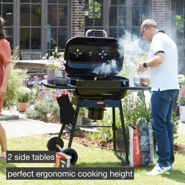 Es ist das Produktbild 3 für das folgende Produkt zu sehen: Barbecook Magnus Premium Holzkohlegrill