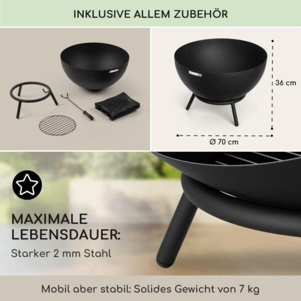 PB - Blumfeldt Fireball Feuerschale - 3 Es ist das Produktbild 3 für das folgende Produkt zu sehen: Blumfeldt Fireball Feuerschale