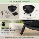 Es ist das Produktbild 3 für das folgende Produkt zu sehen: Blumfeldt Fireball Feuerschale