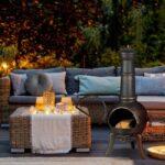Es ist das Produktbild 2 für das folgende Produkt zu sehen: Relaxdays Terrassenofen