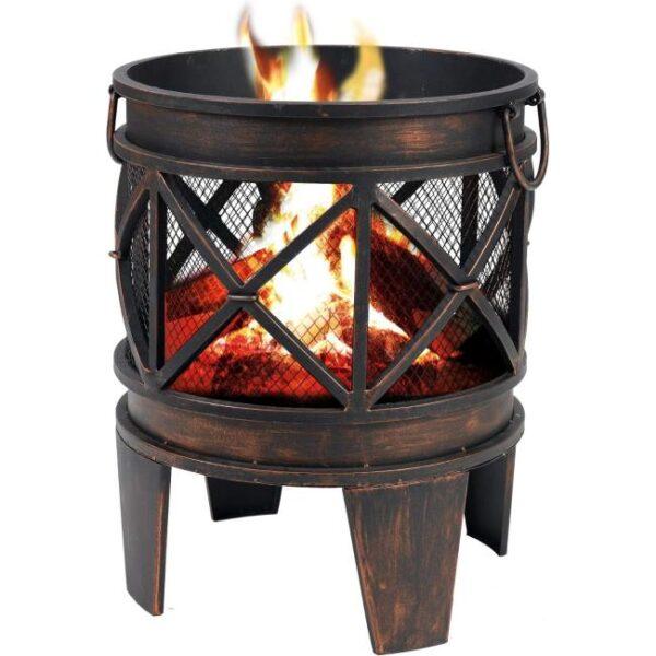 Es ist das Produktbild 3 für das folgende Produkt zu sehen: Tepro Feuerkorb Gracewood