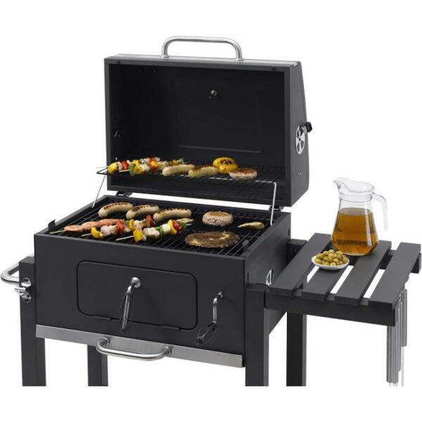 Es ist das Produktbild 2 für das folgende Produkt zu sehen: Tepro Holzkohlegrill Toronto Click