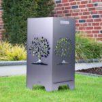 Es ist das Produktbild 2 für das folgende Produkt zu sehen: FEUERTONNE BERTLING Lebensbaum