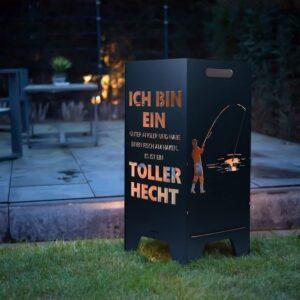 Es ist das Produktbild 1 für das folgende Produkt zu sehen: FEUERTONNE BERTLING toller Hecht