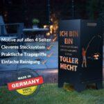 Es ist das Produktbild 2 für das folgende Produkt zu sehen: FEUERTONNE BERTLING toller Hecht