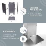 Es ist das Produktbild 4 für das folgende Produkt zu sehen: MOCAVI Feuertonne Flamme