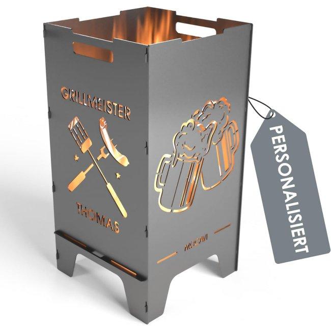 PB - MOCAVI Feuertonne Grillen - 1 Es ist das Produktbild 1 für das folgende Produkt zu sehen: MOCAVI Feuertonne Grillen